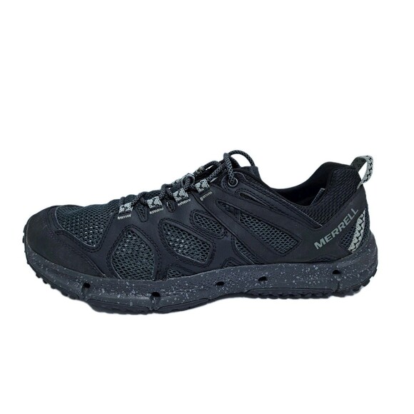 Merrell Hydrotrekker Mens Size 12 Trail Hike Water J50183 Black Gray Sneakers